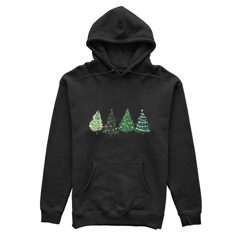 Arbres de Noël en céramique illuminés Femme Sweat à capuche