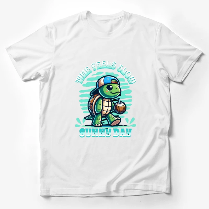 Tortue un jour ensoleillé Homme T-Shirt