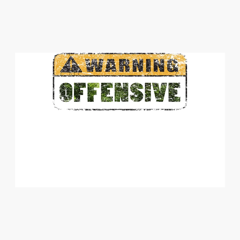 Warning Offensive Travel Mug
