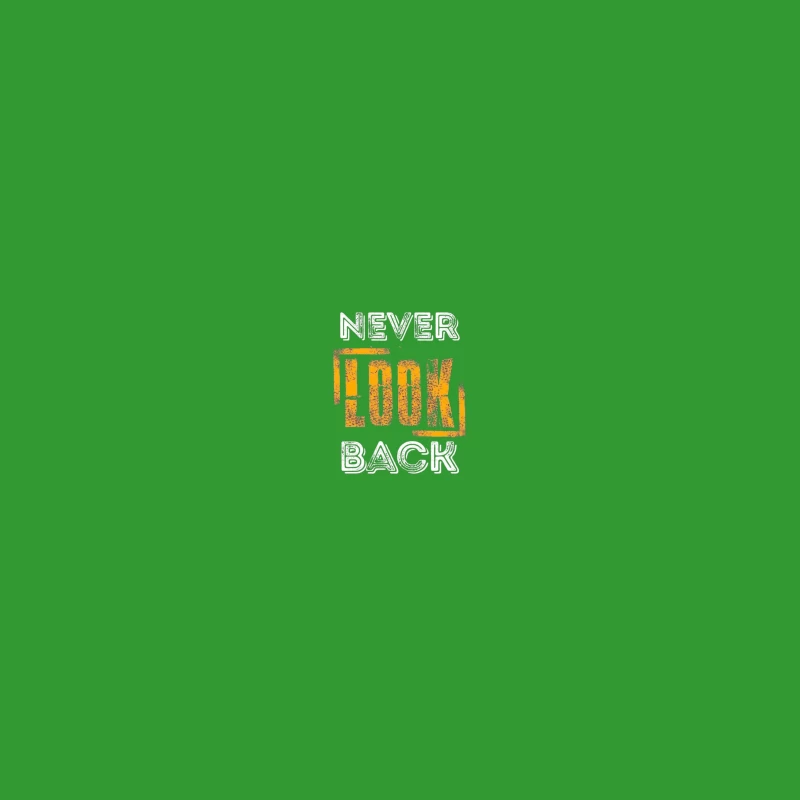 Never Look Back Motivation Coffee Mug