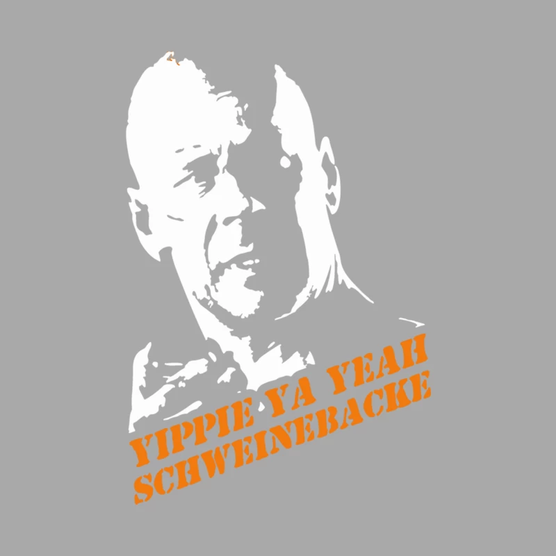 Yippie Ya Yeah Schweinebacke Die Hard Male Pullover Hoodie