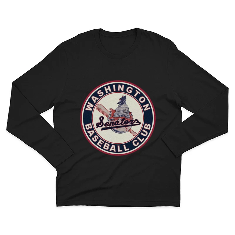 Washington Senators Baseball Club 2 Male Long Sleeve T-Shirt