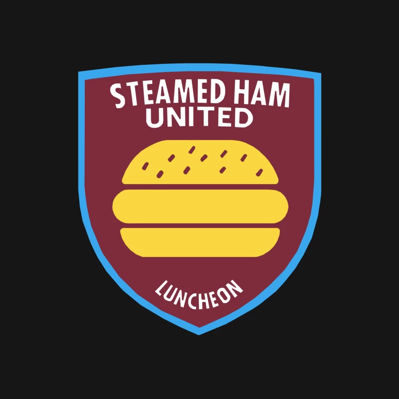 Simpsons / West Ham Parody - STEAMED HAM UNITED Male Long Sleeve T-Shirt