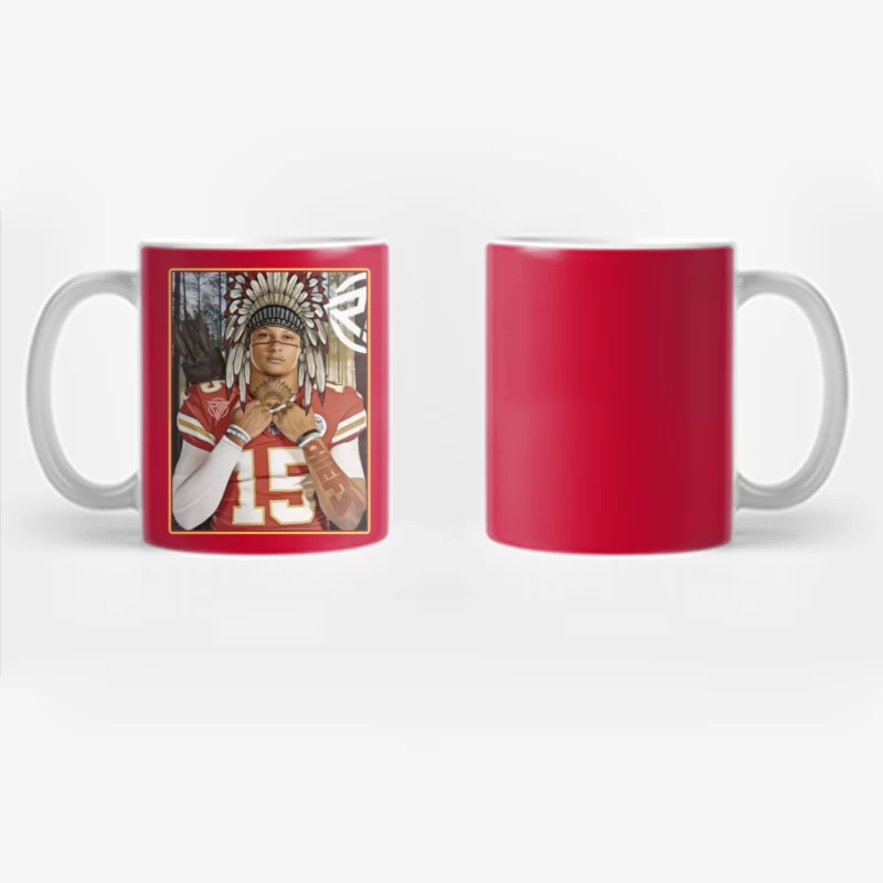 Football - Kansas City Chiefs - Patrick Mahomes - THE CHIEF CHIEF Coffee Mug