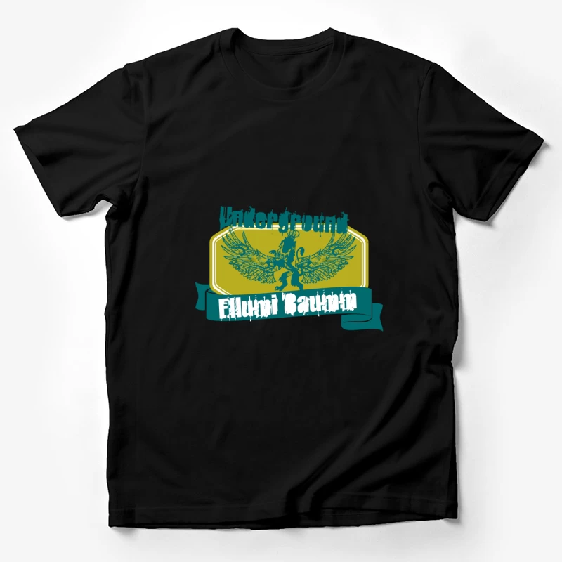 Logo Underground avec Lion ailé Homme T-Shirt