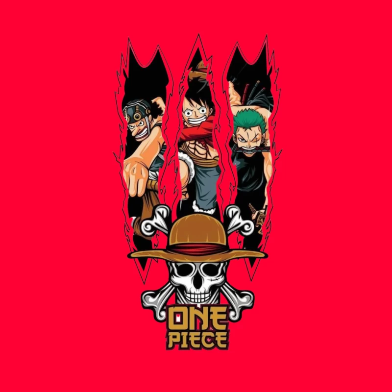 One Piece Character Artwork Pin