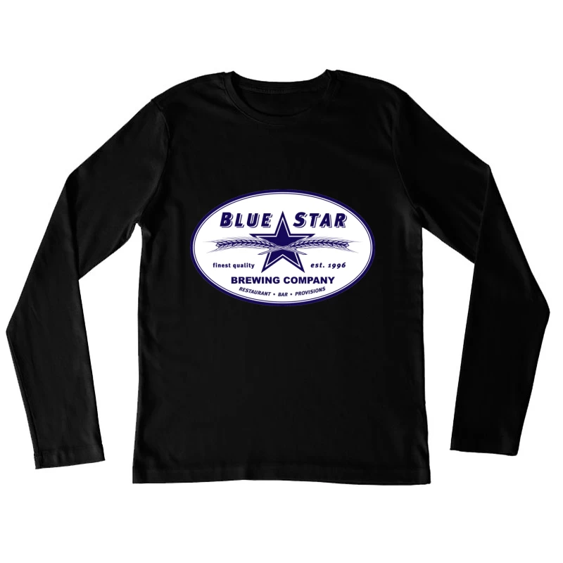 Blue Star Beer Female Long Sleeve T-Shirt