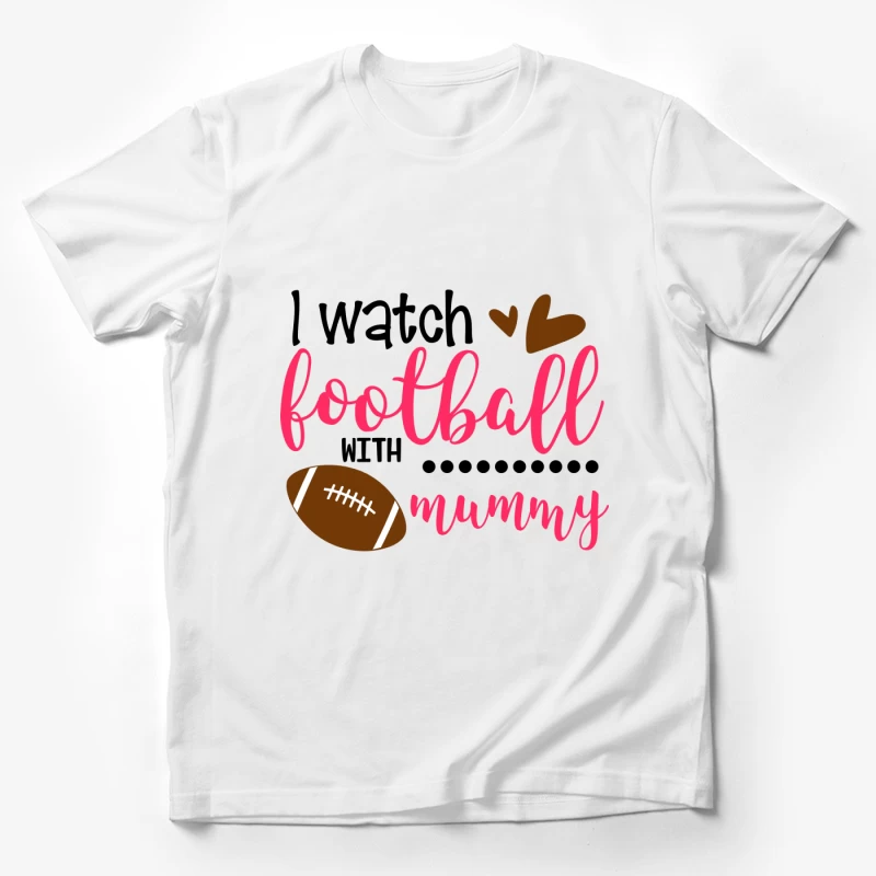 Regarder le football avec maman Homme T-Shirt