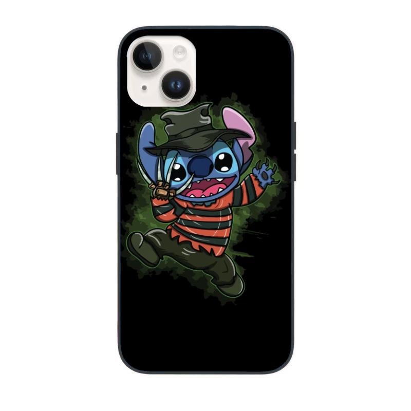 Cartoon Horror Parody Character iPhone Case