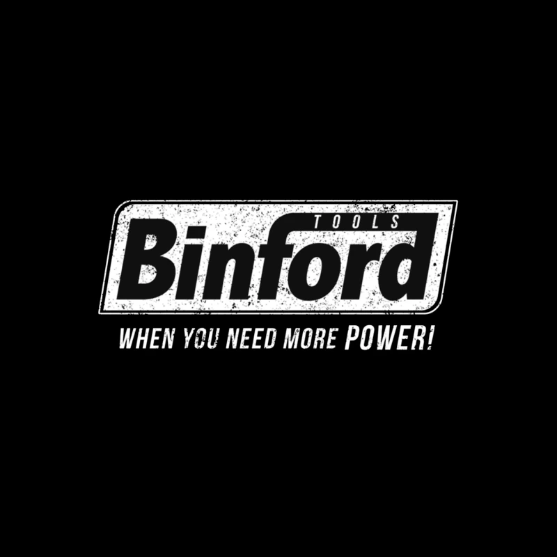 Vintage Binford Tools Logo with Power Slogan Mouse Pad