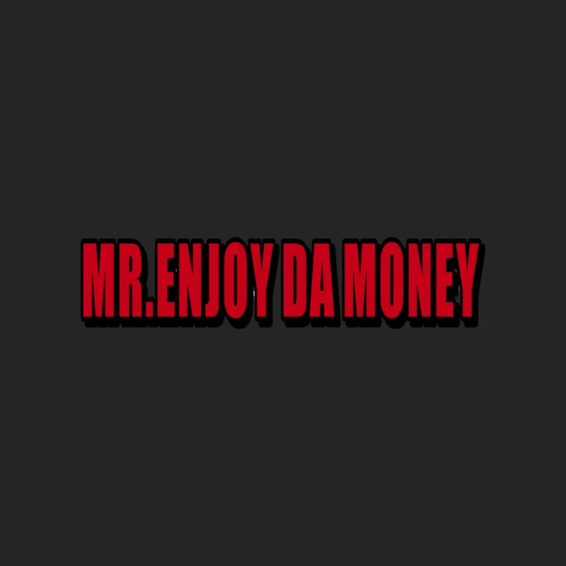 MR.ENJOY DA MONEY in Rot Herren Pullover Sweatshirt