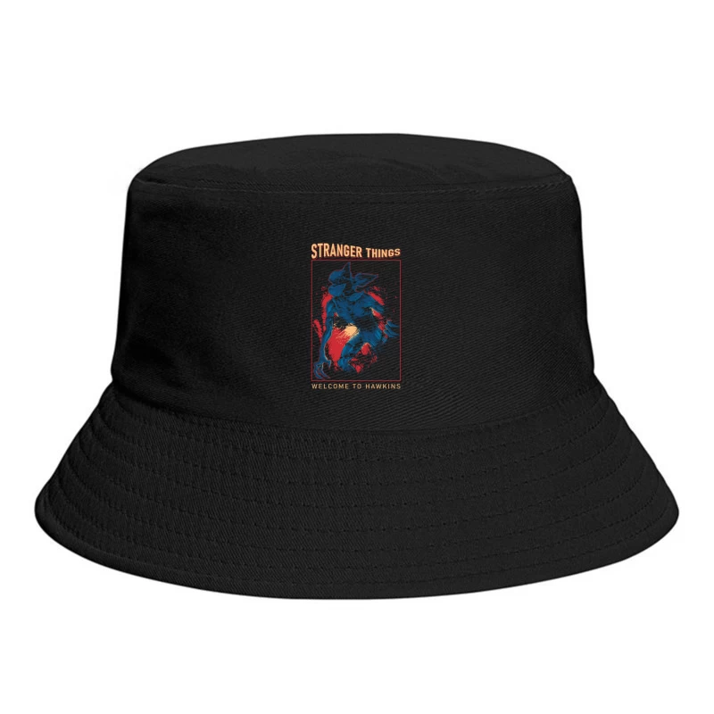 Stranger Things Artwork Bucket Hat