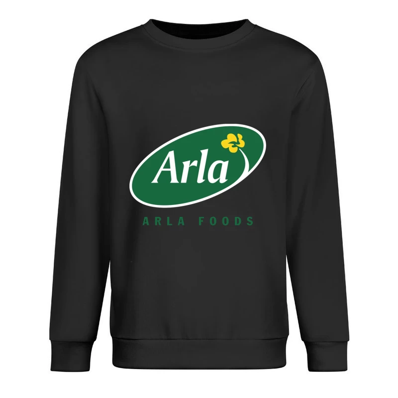 Arla Foods Corporate Logo Design Male Pullover Sweatshirt