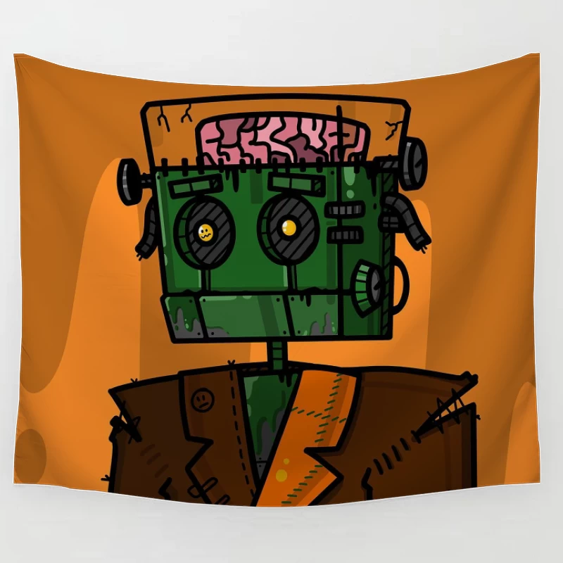 Robokite Frankstein Tapestry