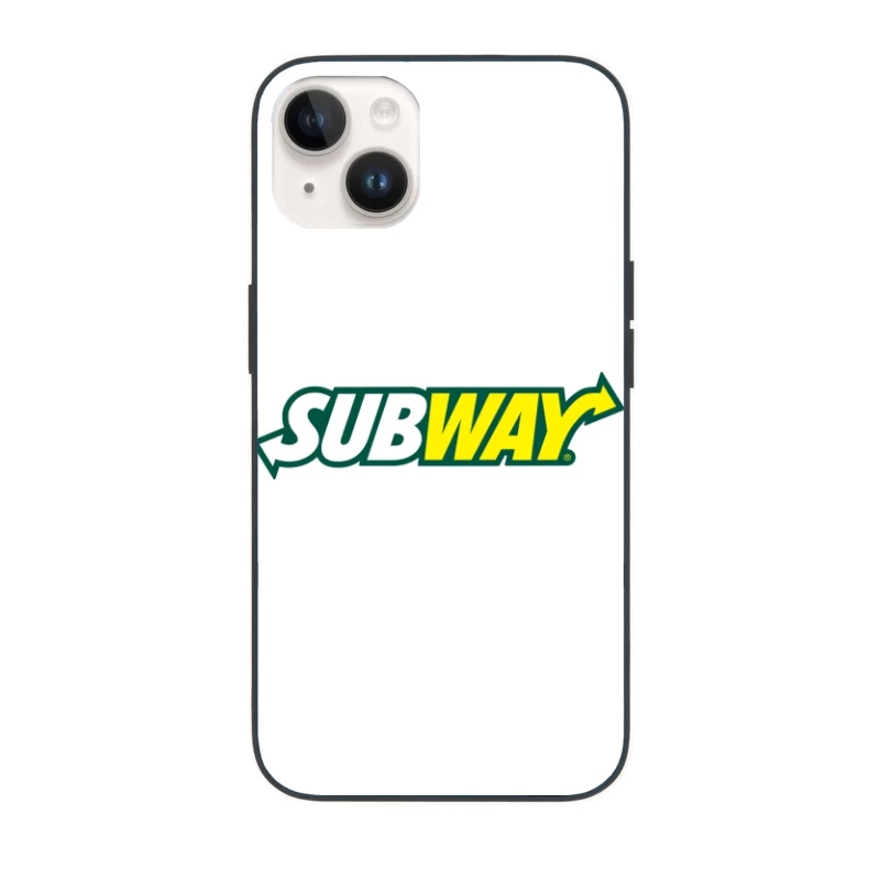 Subway Restaurant Logo iPhone Case