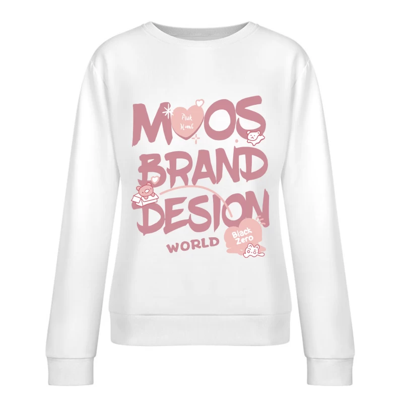 Kreatives Marken-Design Damen Pullover Sweatshirt