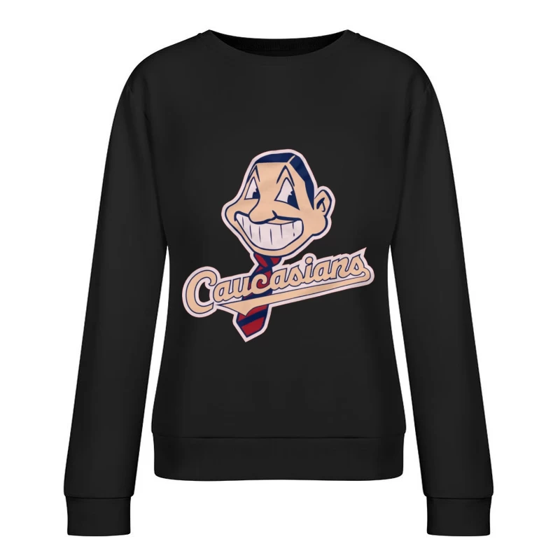 cleveland caucasians Female Pullover Sweatshirt