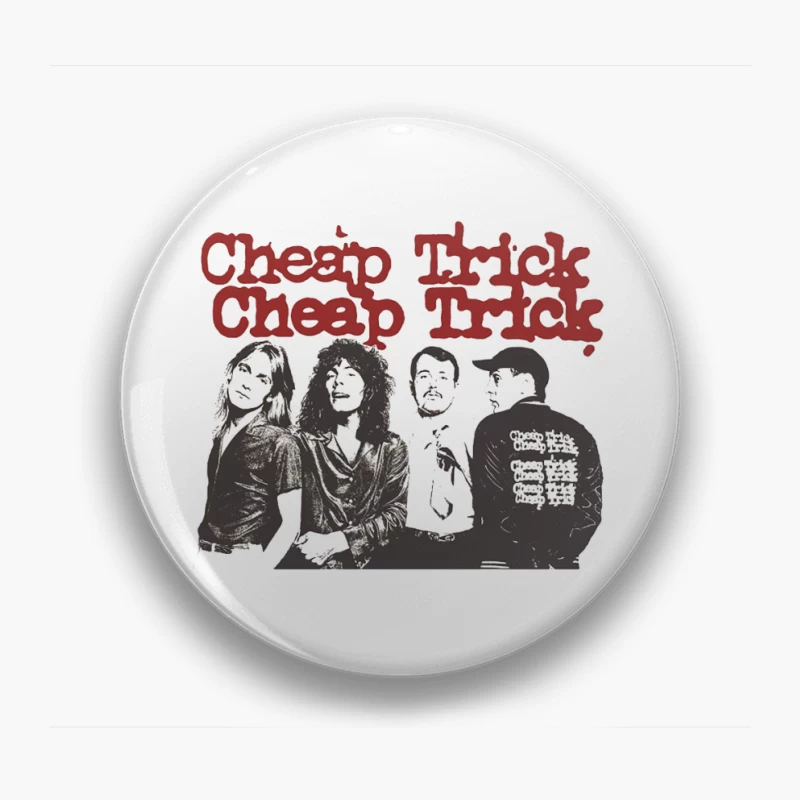 Cheap Trick Retro Pin