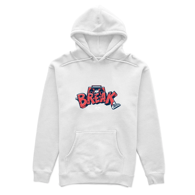 Break-Tanz Graffiti Design auf Tape Damen Pullover Hoodie