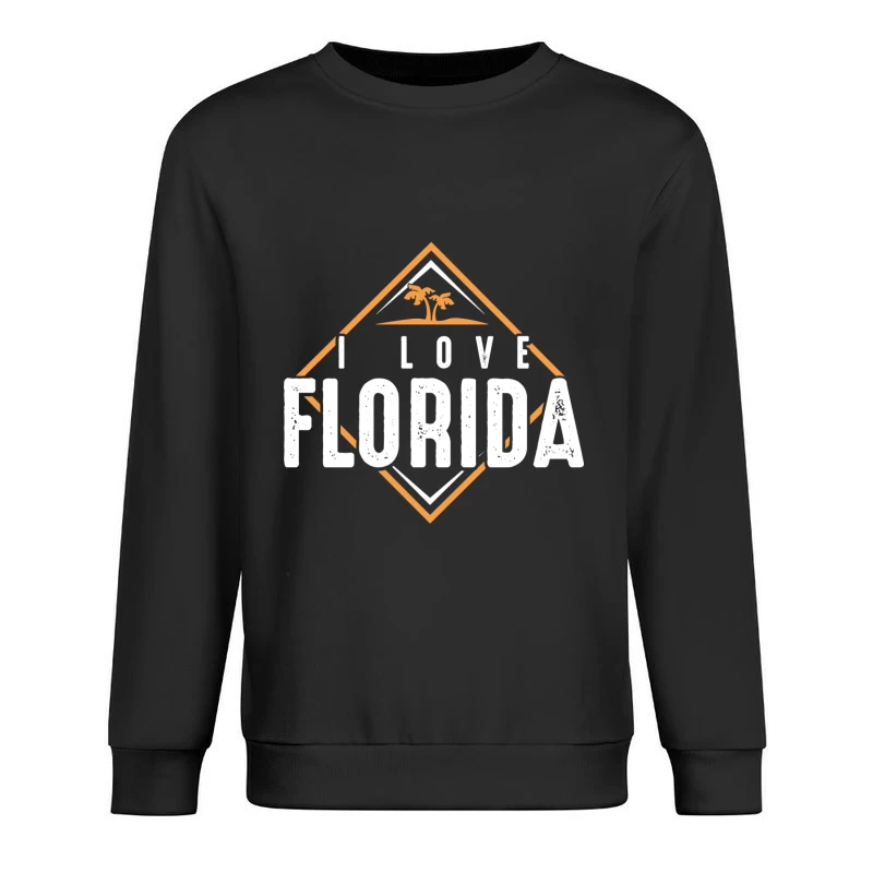 Ich liebe Florida Design Herren Pullover Sweatshirt