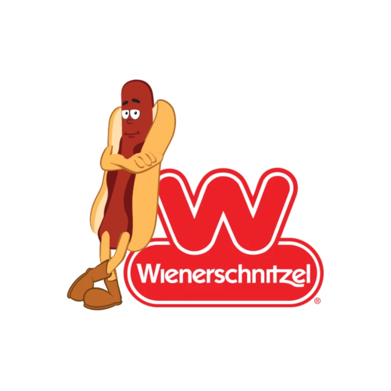 Wienerschnitzel Throw Pillow