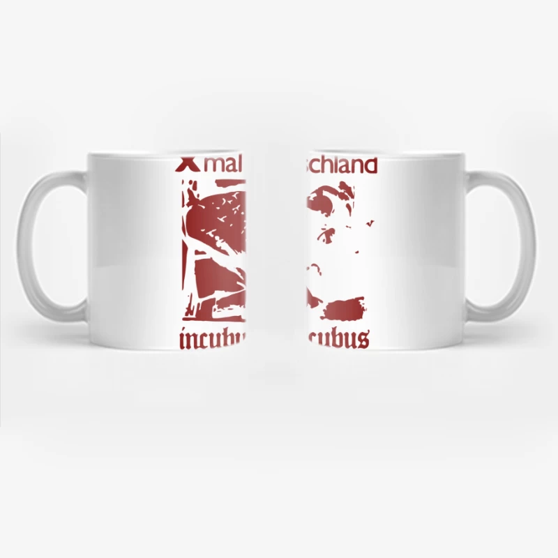 Xmal Deutschland Incubus Succubus Gothic Rock Band Coffee Mug