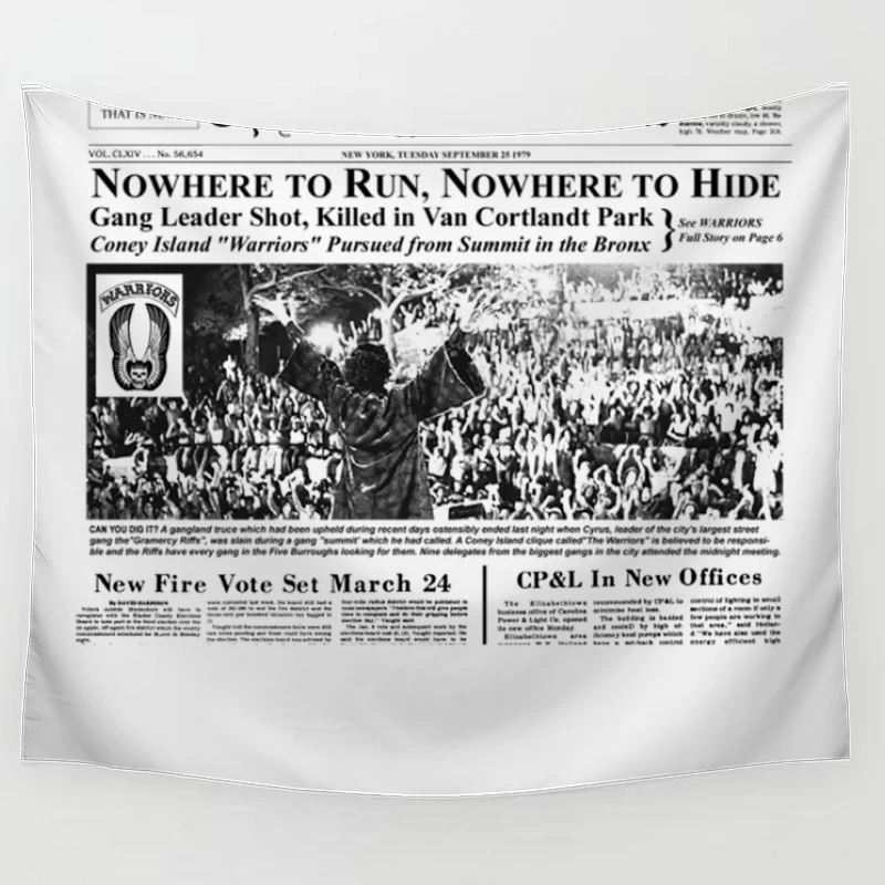The Warriors Headlines Tapestry