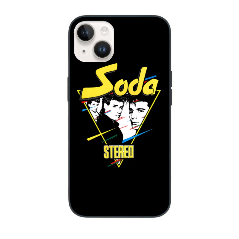 Soda Stereo Retro iPhone Case