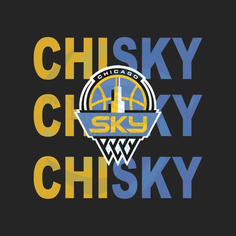 Chicago Sky 2 Male Pullover Sweatshirt