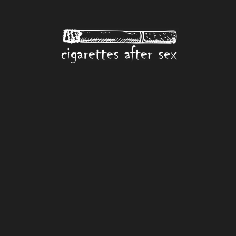 Cigarettes After Sex Logo White Male Tank Top