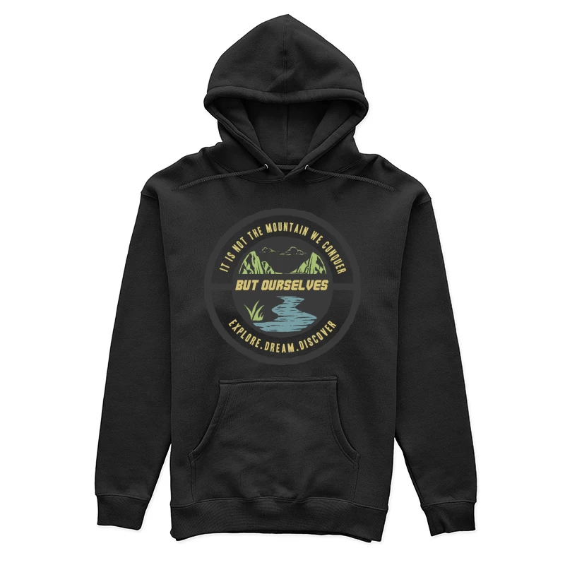 Motivation et Découverte en Plein Air Femme Sweat à capuche
