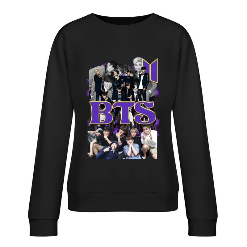 BTS: A Global K-Pop Phenomenon Female Pullover Sweatshirt