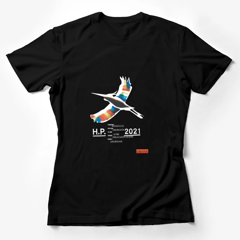 Bunter Vogel und biologische Klassifikation Damen T-Shirt