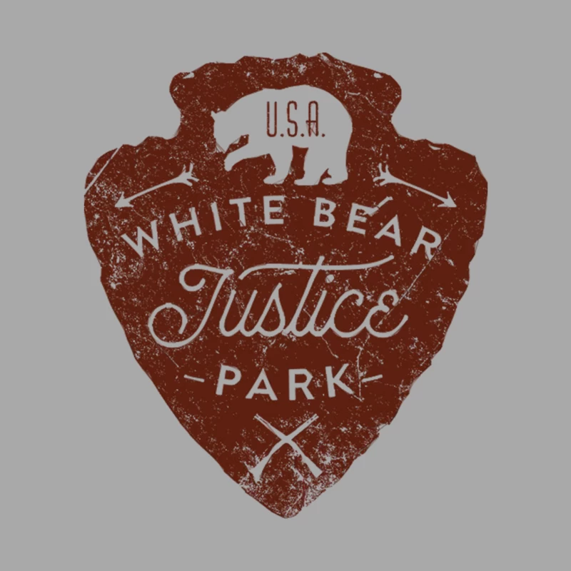 White Bear Justice Park Female Pullover Hoodie