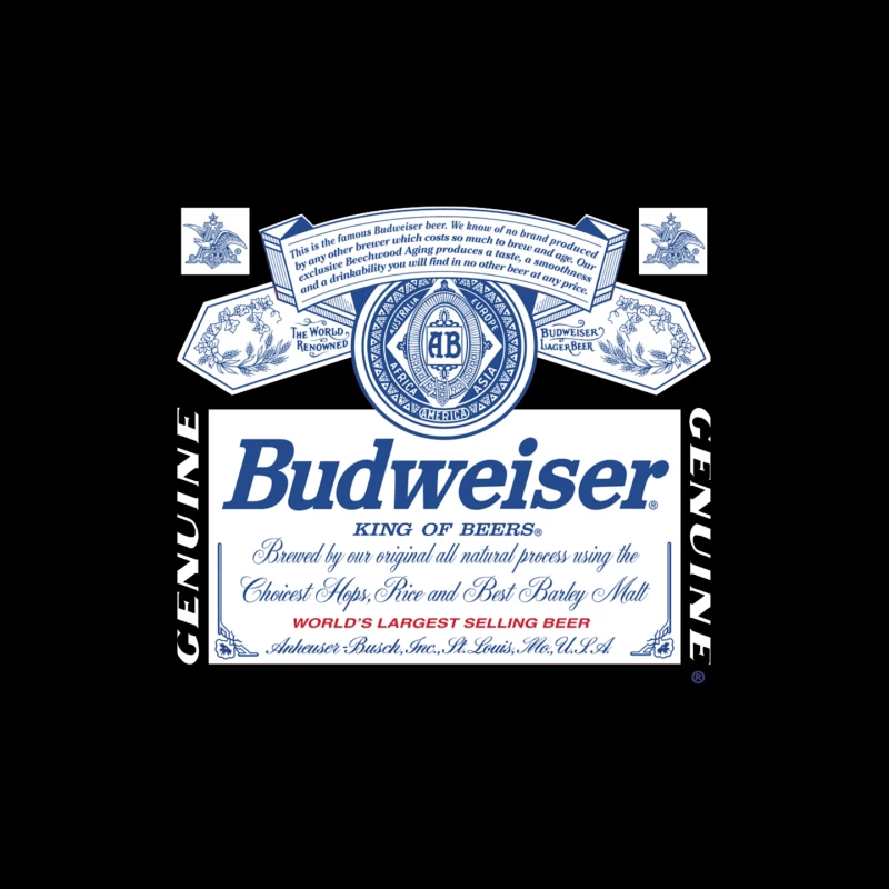 Budweiser Beer Mouse Pad