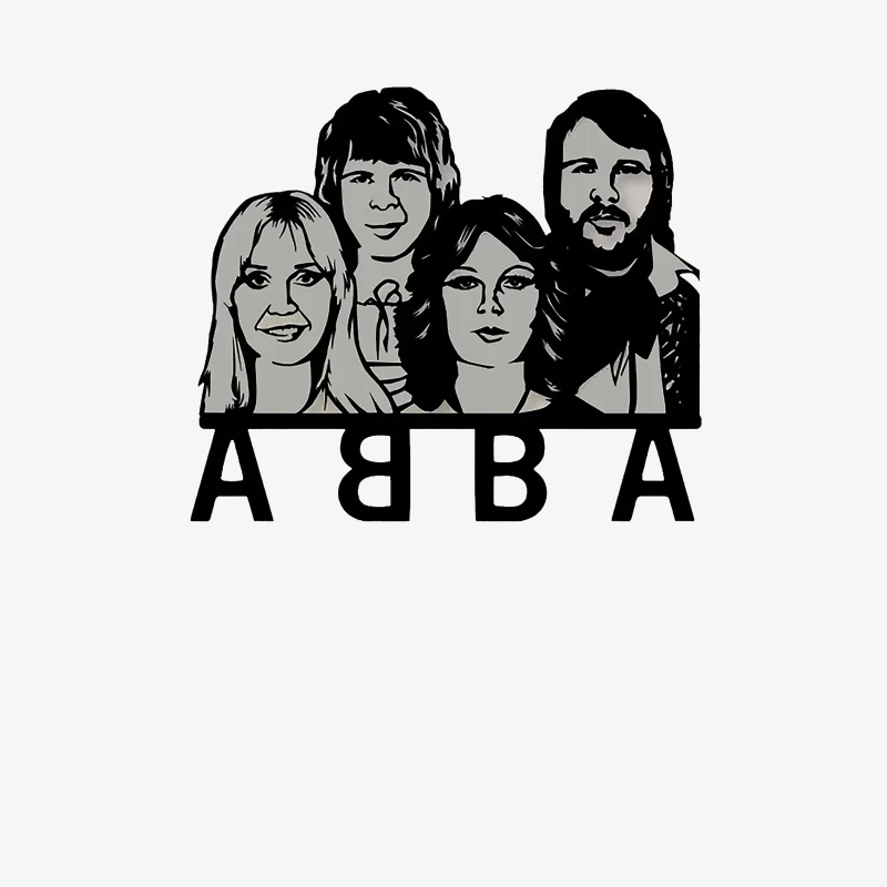 Abba Band Female Pullover Sweatshirt