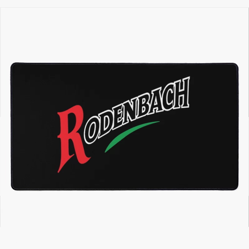 Rodenbach Beer Brand Logo Design Desk Mat