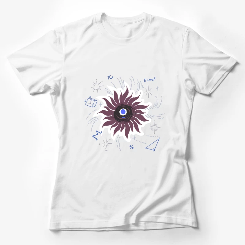 Wissenschaftliche Blume Damen T-Shirt