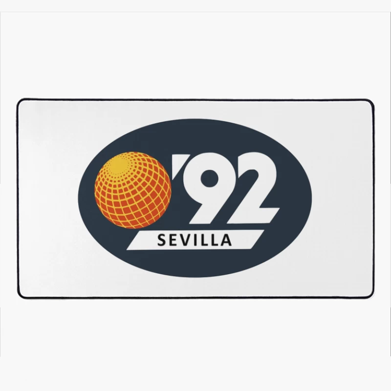 Expo '92 Sevilla World's Fair Logo Desk Mat