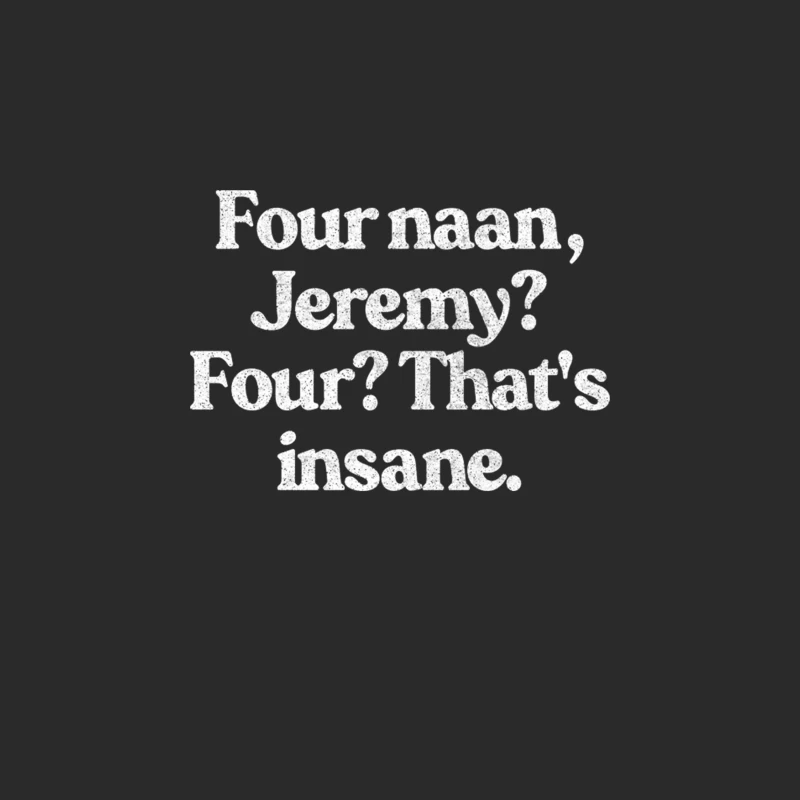 Four Naan Peep Show Classic Quote Baseball Cap