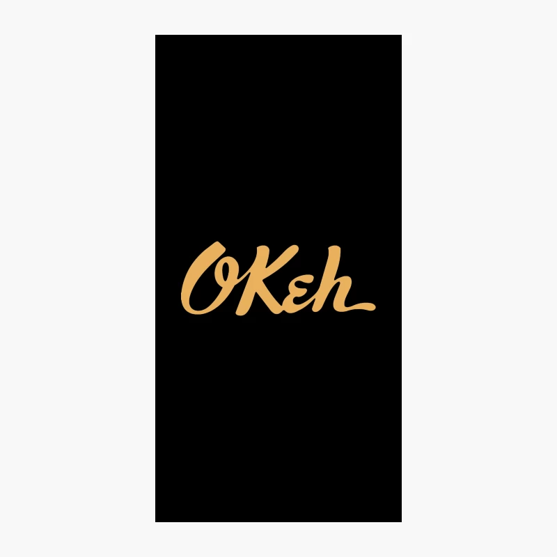 Okeh logo iPhone Case