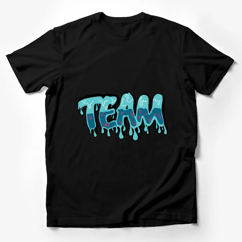 Graffiti-Stil TEAM Design Herren T-Shirt