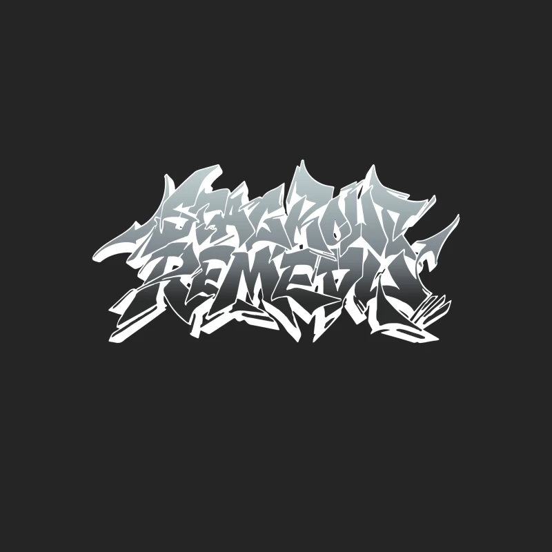 Graffiti-Stil-Design Herren Pullover Sweatshirt