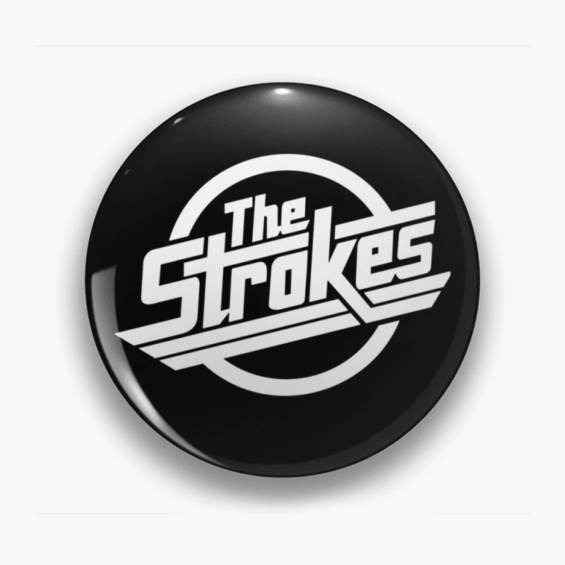 The Strokes Band Logo Outline Pin