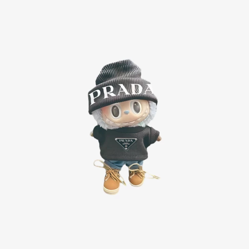 Poupée en tissu avec bonnet Prada Homme Sweat-shirt à enfiler
