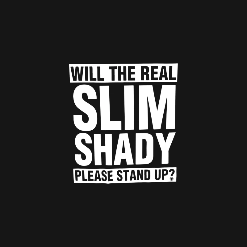 Eminem Please Stand Up Desk Mat