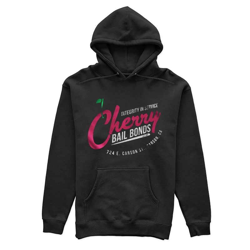 Cherry Bailbonds Retro Female Pullover Hoodie