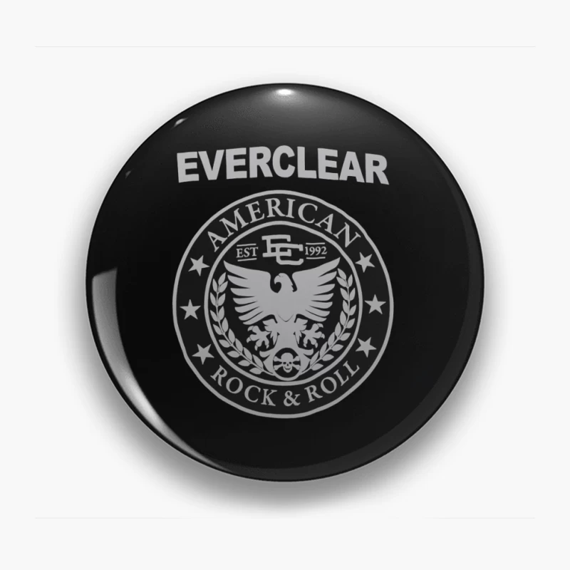 Everclear American Rock & Roll Band Emblem Est. 1992 Pin