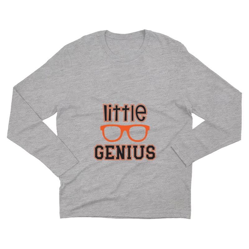 Conception pour Enfant Intelligent Homme Manches Longues T-Shirt