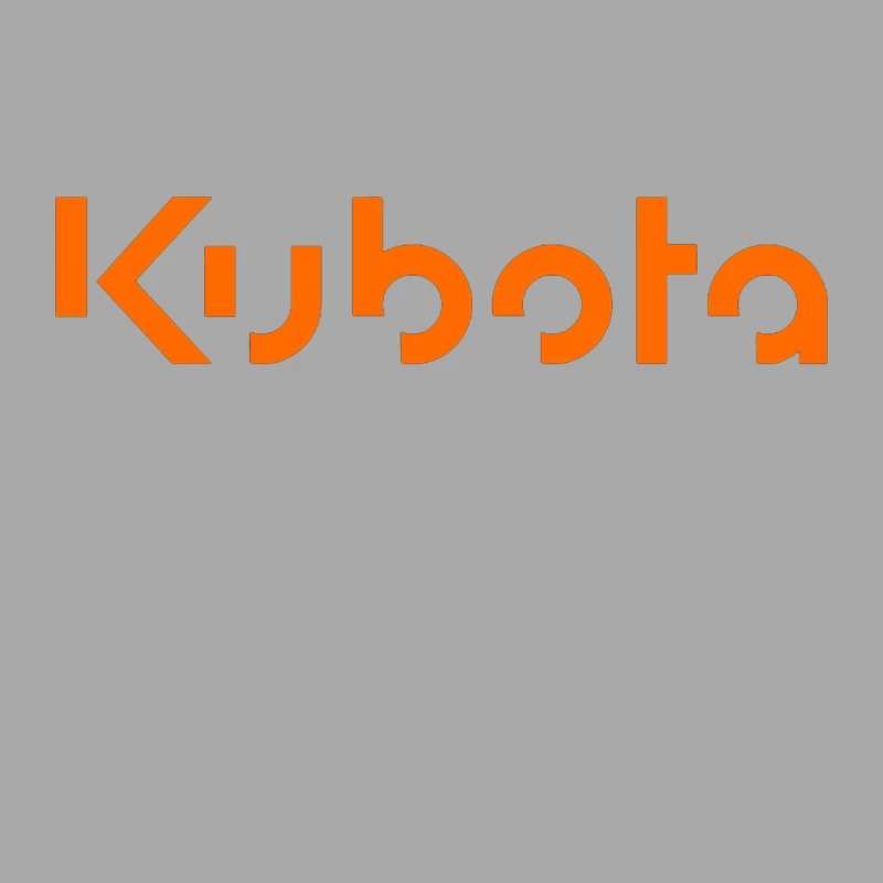 Kubota Corporation Orange Logo Design Female Pullover Hoodie